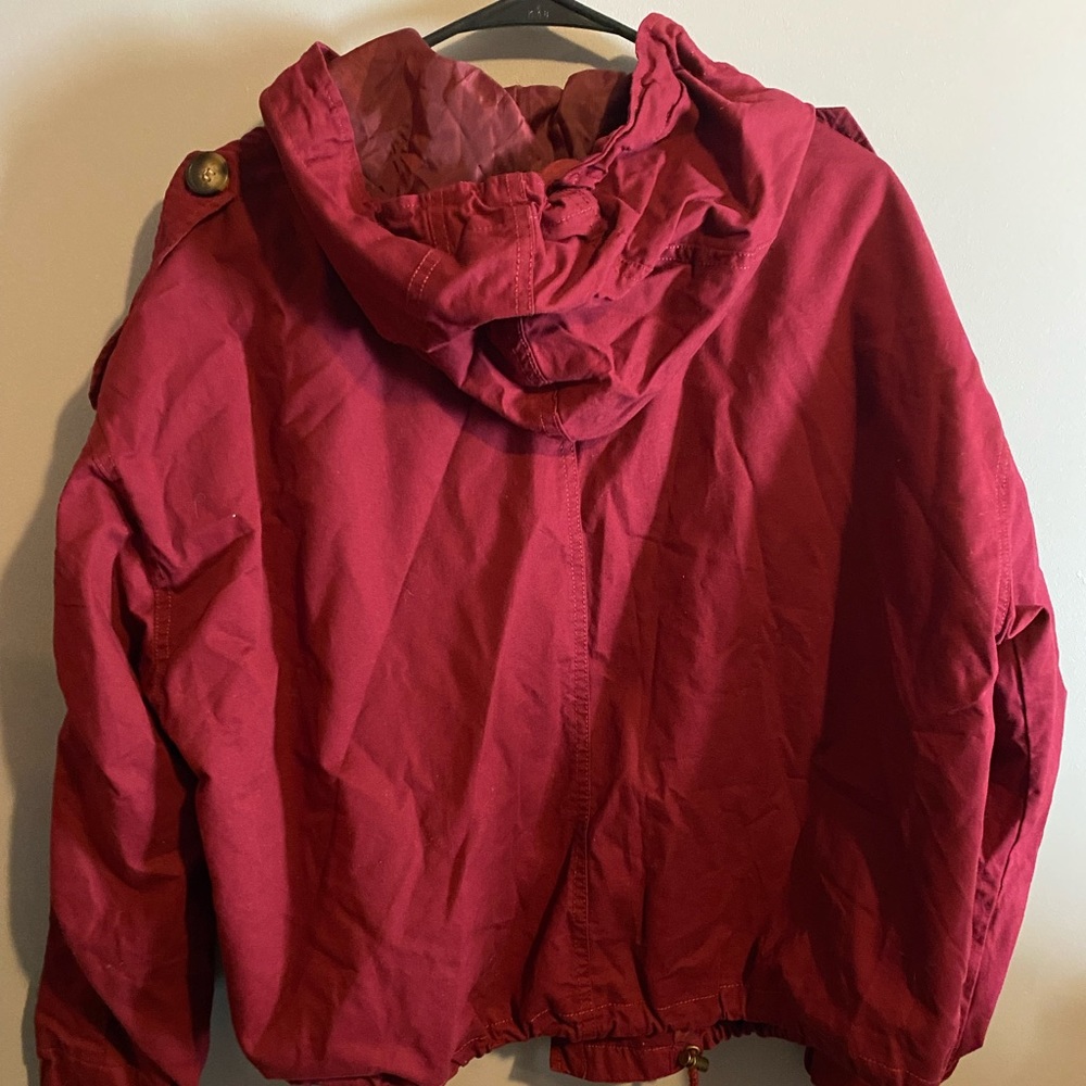 Burgundy H&M Jacket